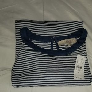 LOFT long sleeve cotton shirt.